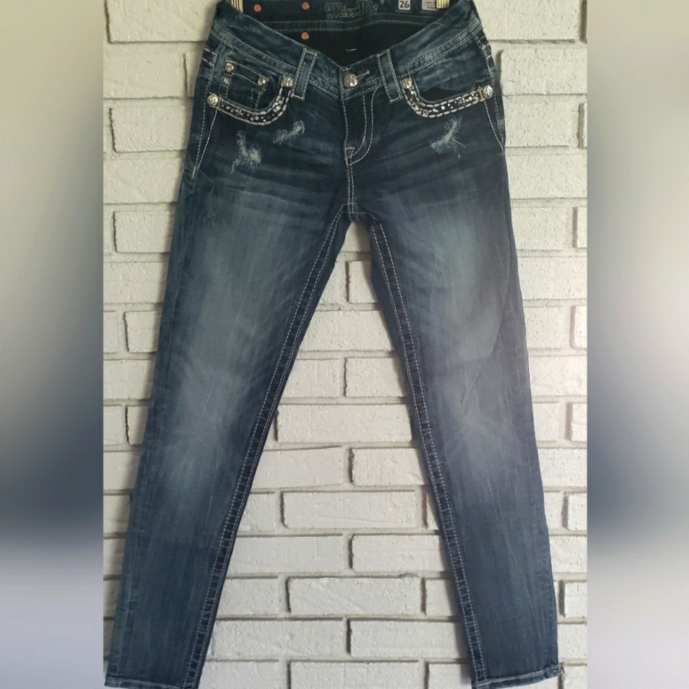 Miss Me Signature Skinny Jeans woman size 26